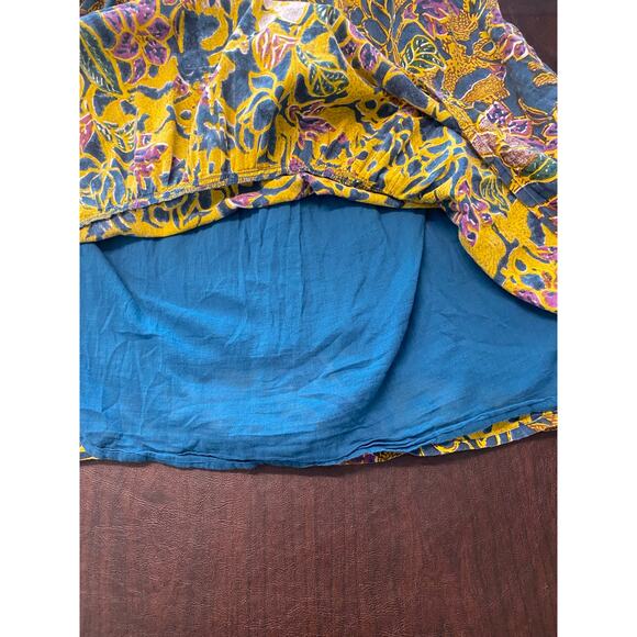 Cleobella Violette Mini Dress L Boho Off Shoulder Floral Sold At Free People - Picture 7 of 9